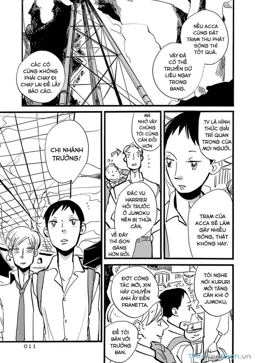 Truyện Tranh Acca - Cục Thanh Tra 13 Bang trang 2