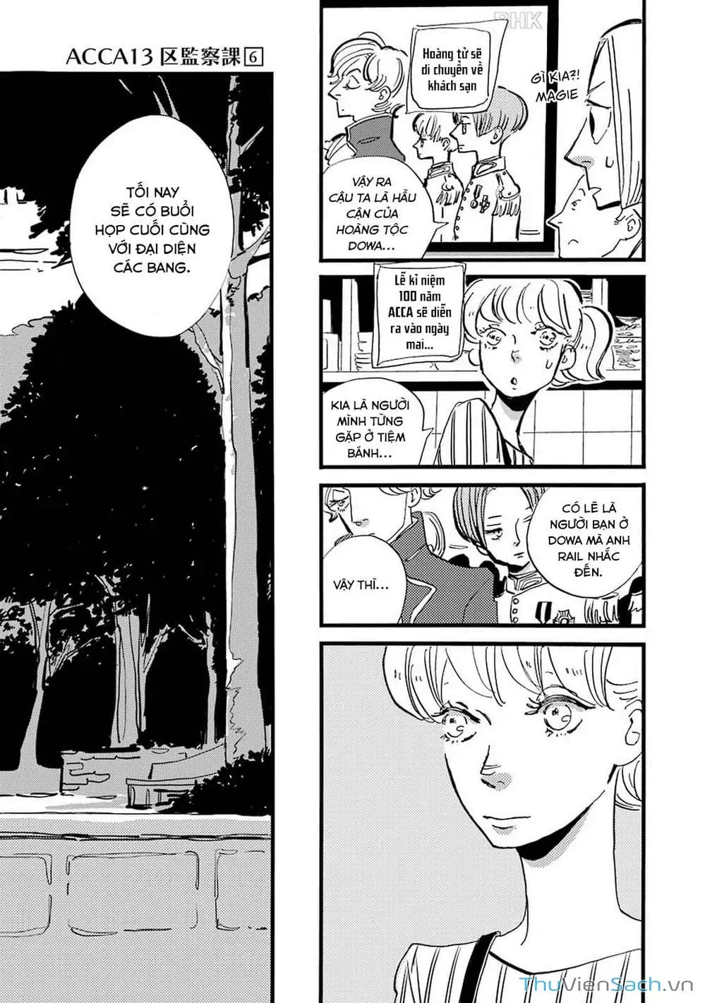 Truyện Tranh Acca - Cục Thanh Tra 13 Bang trang 2