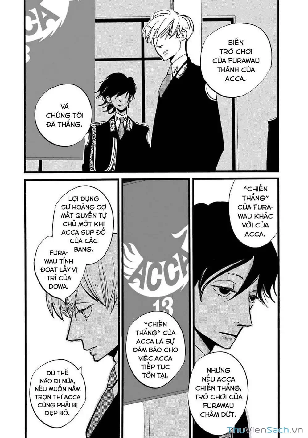 Truyện Tranh Acca - Cục Thanh Tra 13 Bang trang 2