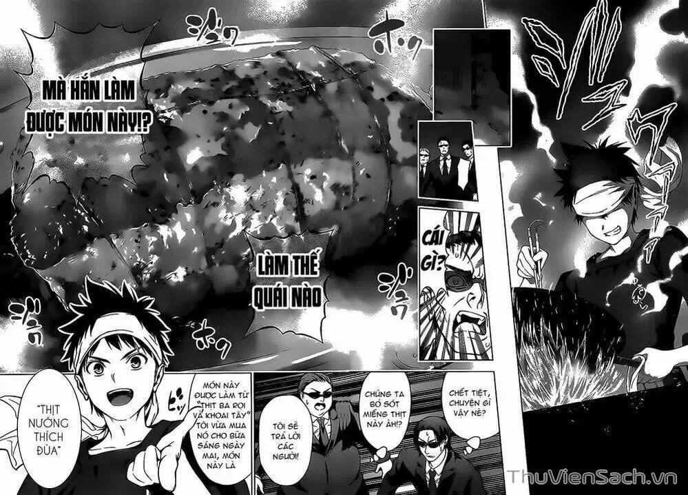 Truyện Tranh Vua Bếp Soma - Cuộc Chiến Ẩm Thực trang 7
