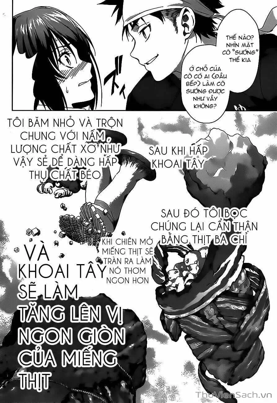 Truyện Tranh Vua Bếp Soma - Cuộc Chiến Ẩm Thực trang 7