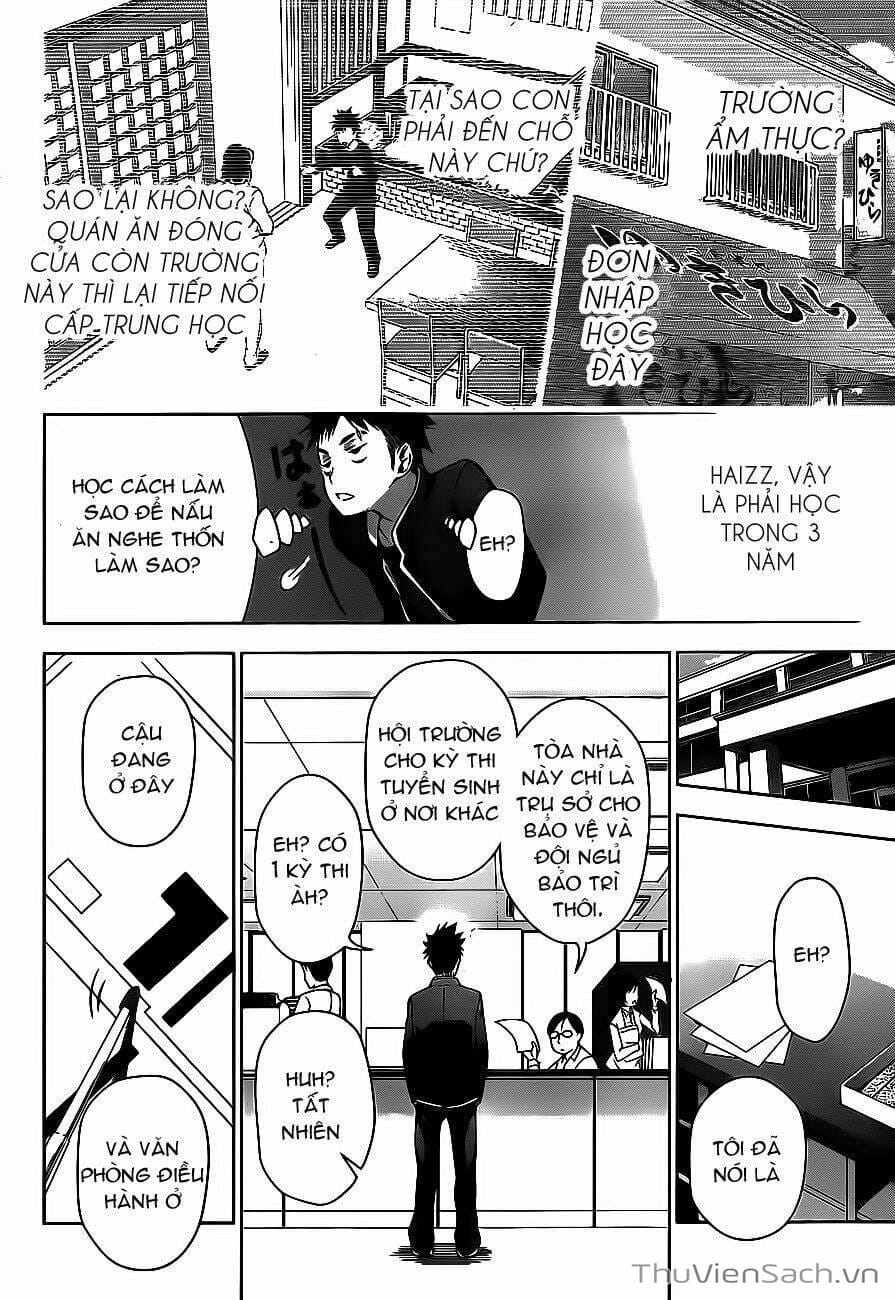 Truyện Tranh Vua Bếp Soma - Cuộc Chiến Ẩm Thực trang 7