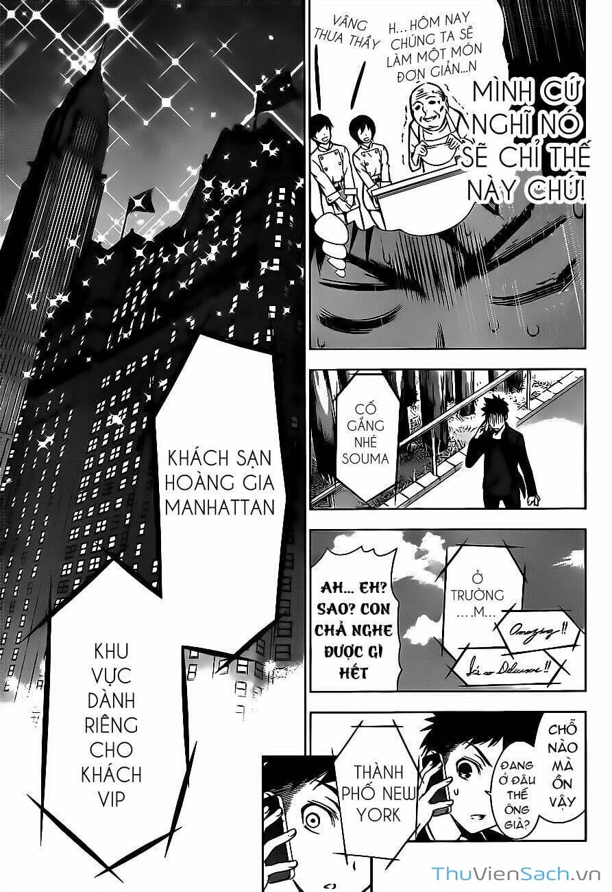 Truyện Tranh Vua Bếp Soma - Cuộc Chiến Ẩm Thực trang 7