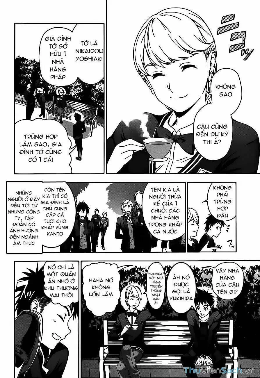 Truyện Tranh Vua Bếp Soma - Cuộc Chiến Ẩm Thực trang 7