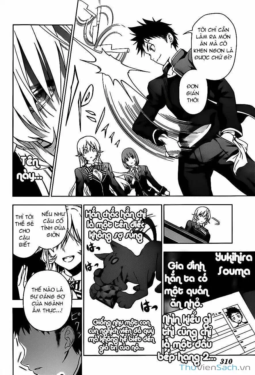 Truyện Tranh Vua Bếp Soma - Cuộc Chiến Ẩm Thực trang 7