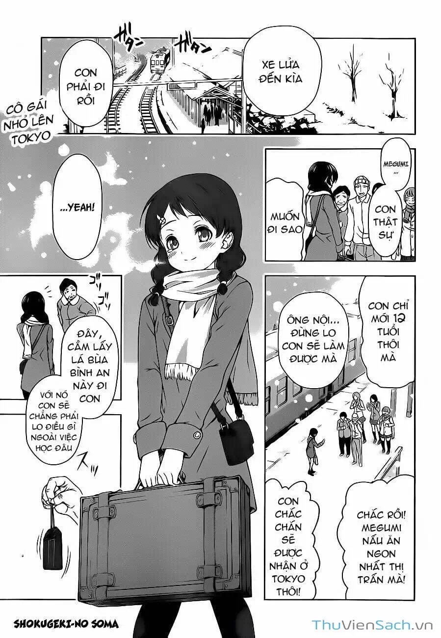 Truyện Tranh Vua Bếp Soma - Cuộc Chiến Ẩm Thực trang 7