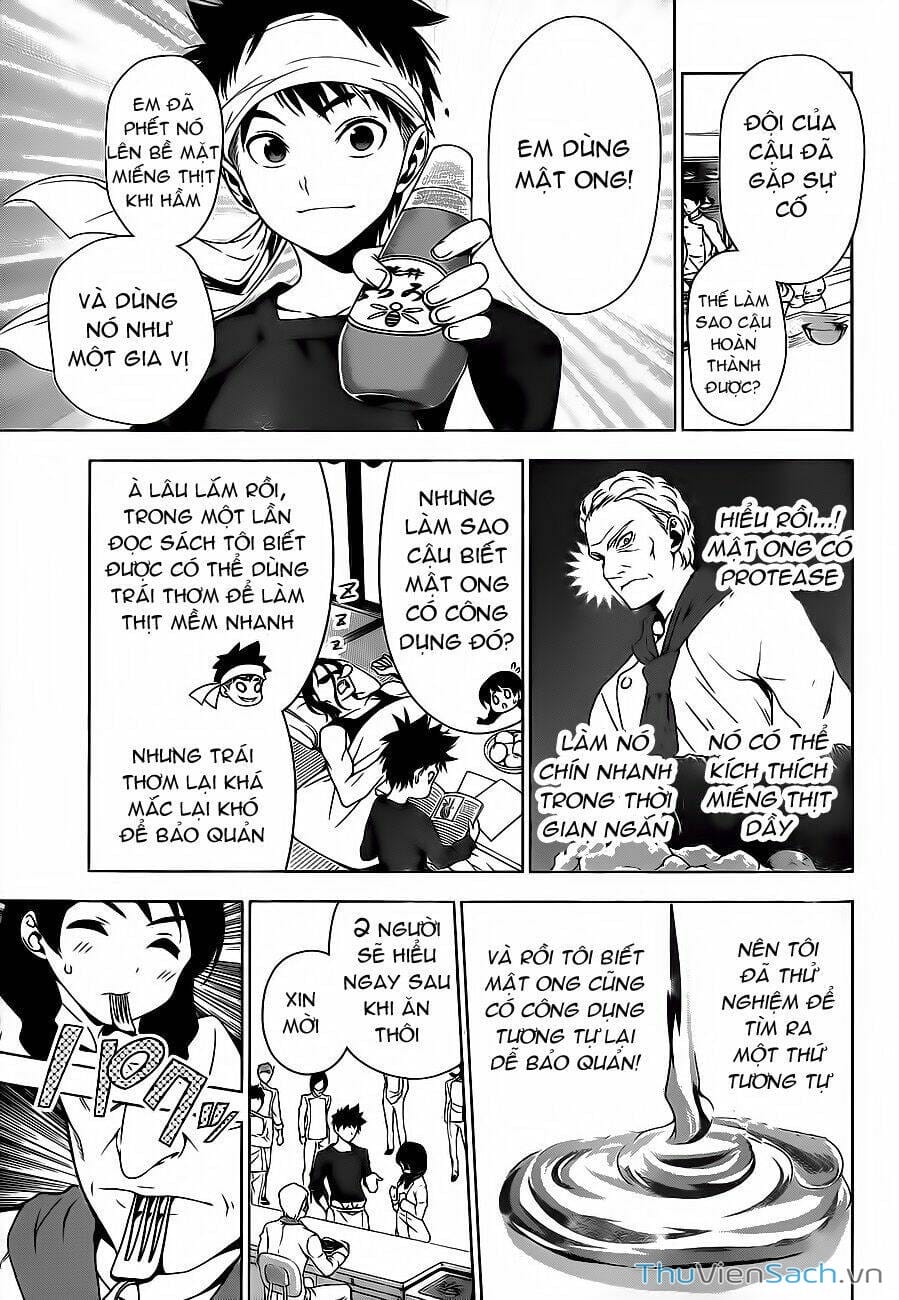 Truyện Tranh Vua Bếp Soma - Cuộc Chiến Ẩm Thực trang 7