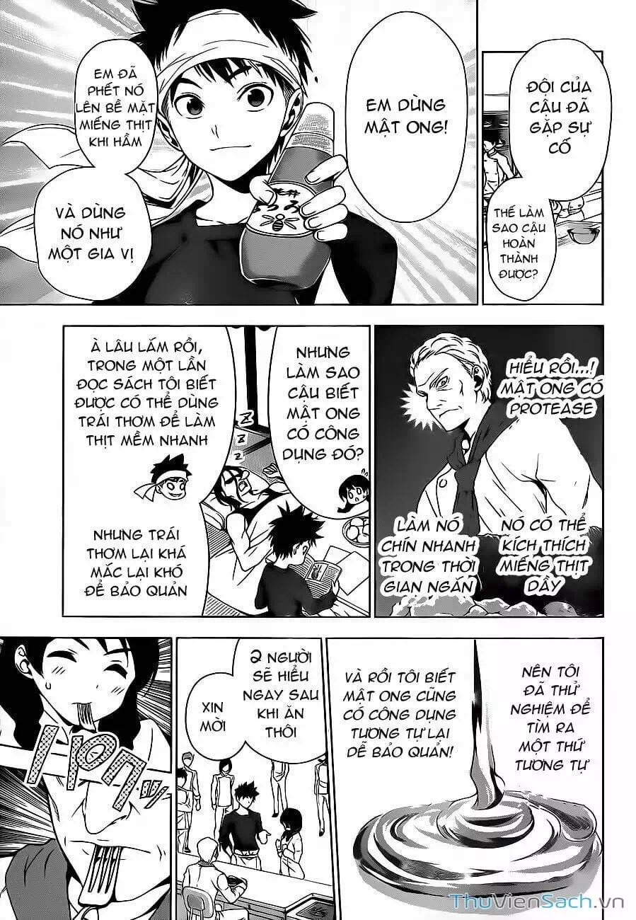 Truyện Tranh Vua Bếp Soma - Cuộc Chiến Ẩm Thực trang 7