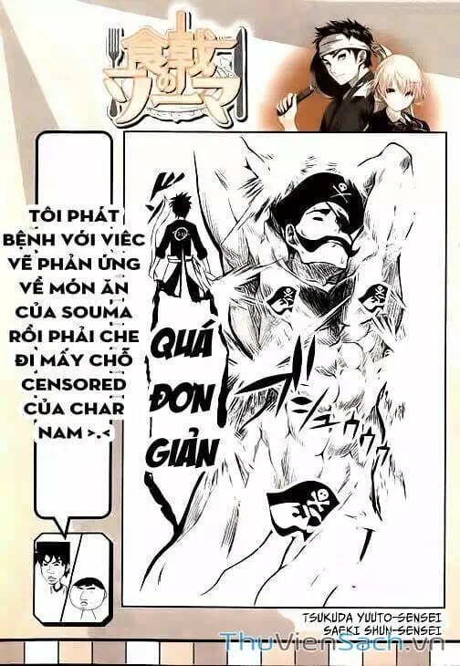 Truyện Tranh Vua Bếp Soma - Cuộc Chiến Ẩm Thực trang 7