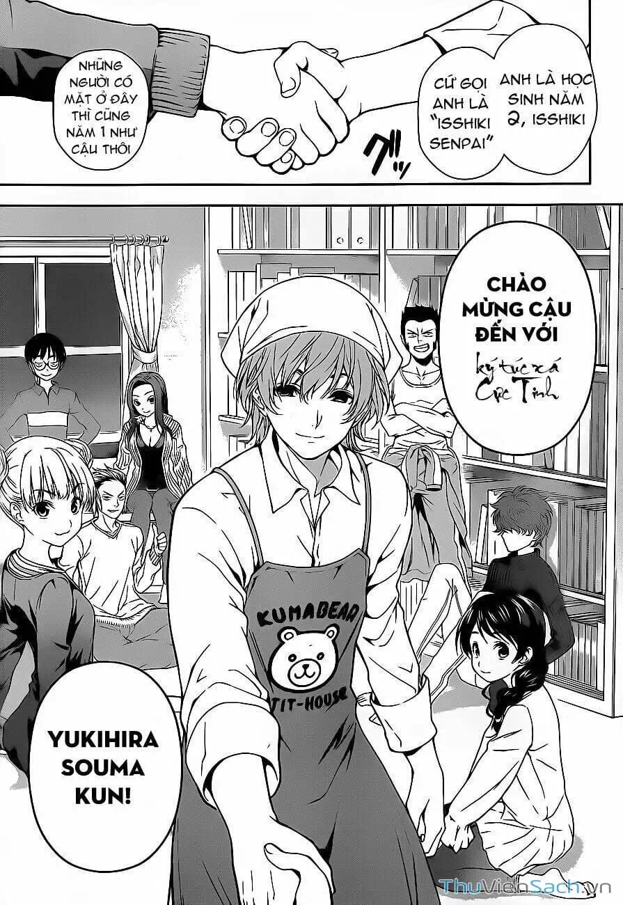 Truyện Tranh Vua Bếp Soma - Cuộc Chiến Ẩm Thực trang 7