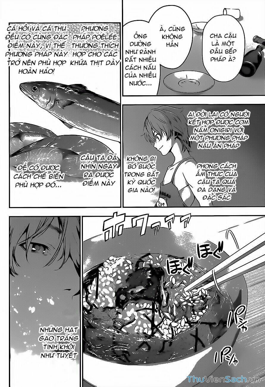 Truyện Tranh Vua Bếp Soma - Cuộc Chiến Ẩm Thực trang 7