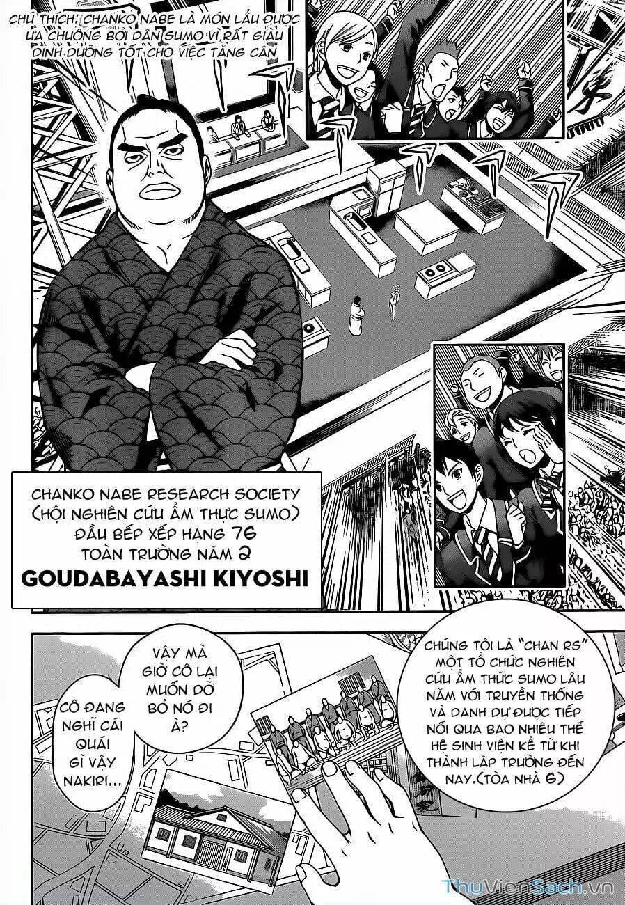 Truyện Tranh Vua Bếp Soma - Cuộc Chiến Ẩm Thực trang 7