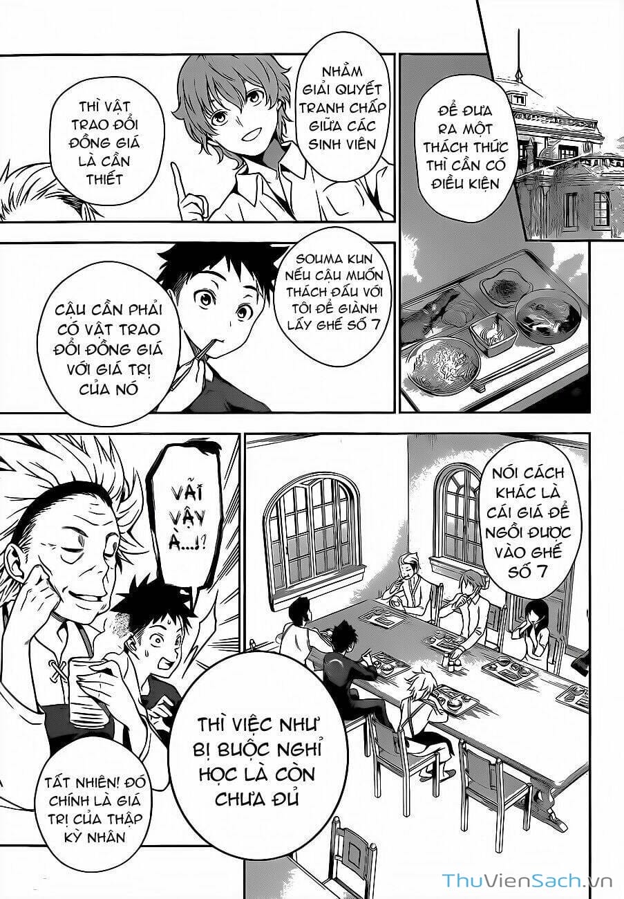 Truyện Tranh Vua Bếp Soma - Cuộc Chiến Ẩm Thực trang 7