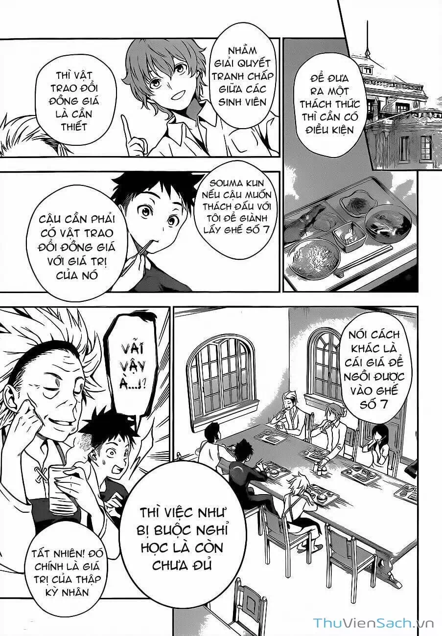 Truyện Tranh Vua Bếp Soma - Cuộc Chiến Ẩm Thực trang 7