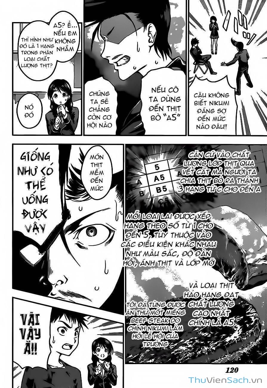 Truyện Tranh Vua Bếp Soma - Cuộc Chiến Ẩm Thực trang 7