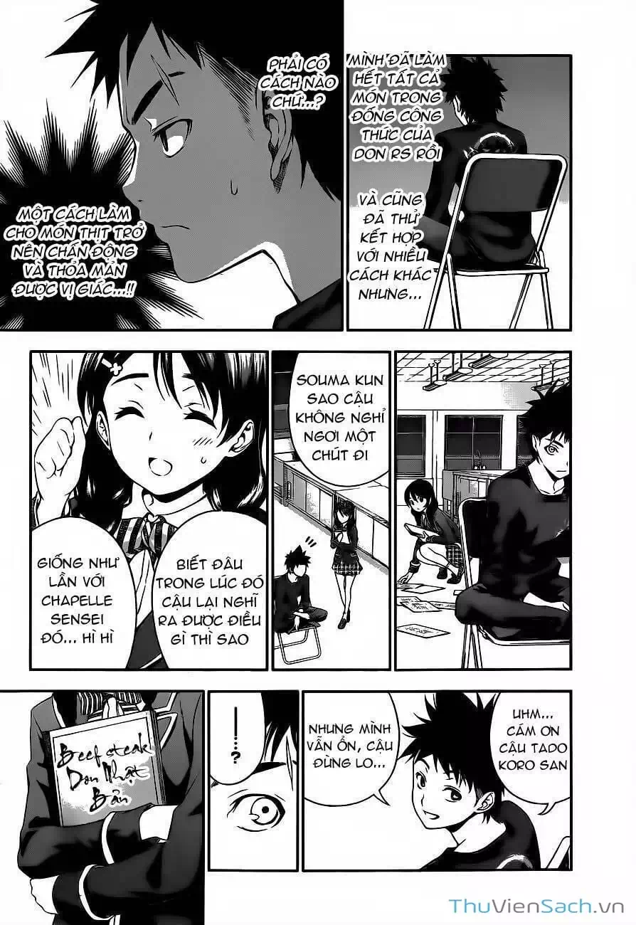 Truyện Tranh Vua Bếp Soma - Cuộc Chiến Ẩm Thực trang 7