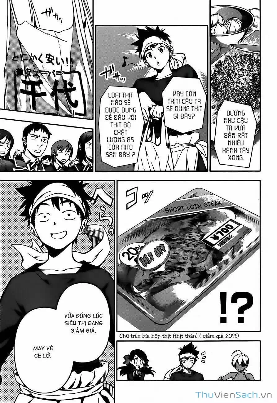Truyện Tranh Vua Bếp Soma - Cuộc Chiến Ẩm Thực trang 7