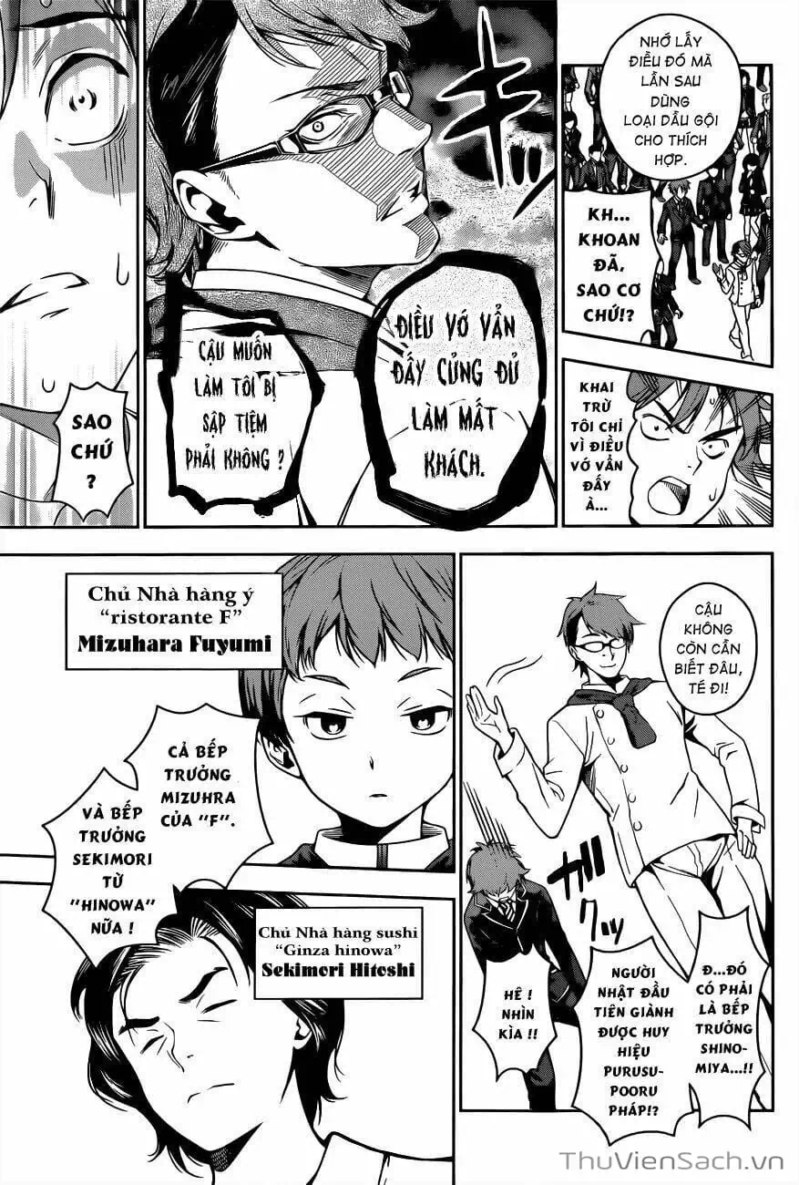 Truyện Tranh Vua Bếp Soma - Cuộc Chiến Ẩm Thực trang 7
