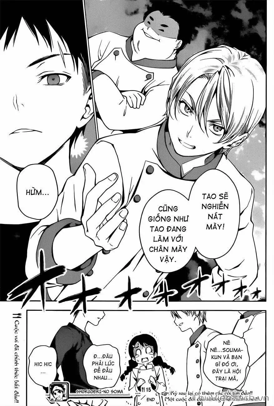 Truyện Tranh Vua Bếp Soma - Cuộc Chiến Ẩm Thực trang 7