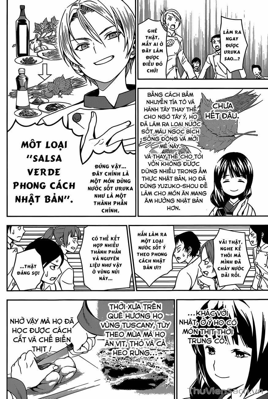 Truyện Tranh Vua Bếp Soma - Cuộc Chiến Ẩm Thực trang 7