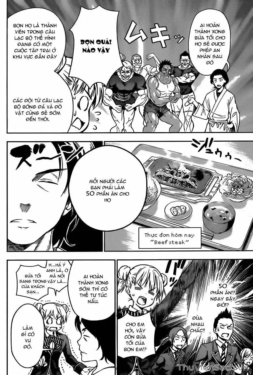 Truyện Tranh Vua Bếp Soma - Cuộc Chiến Ẩm Thực trang 7