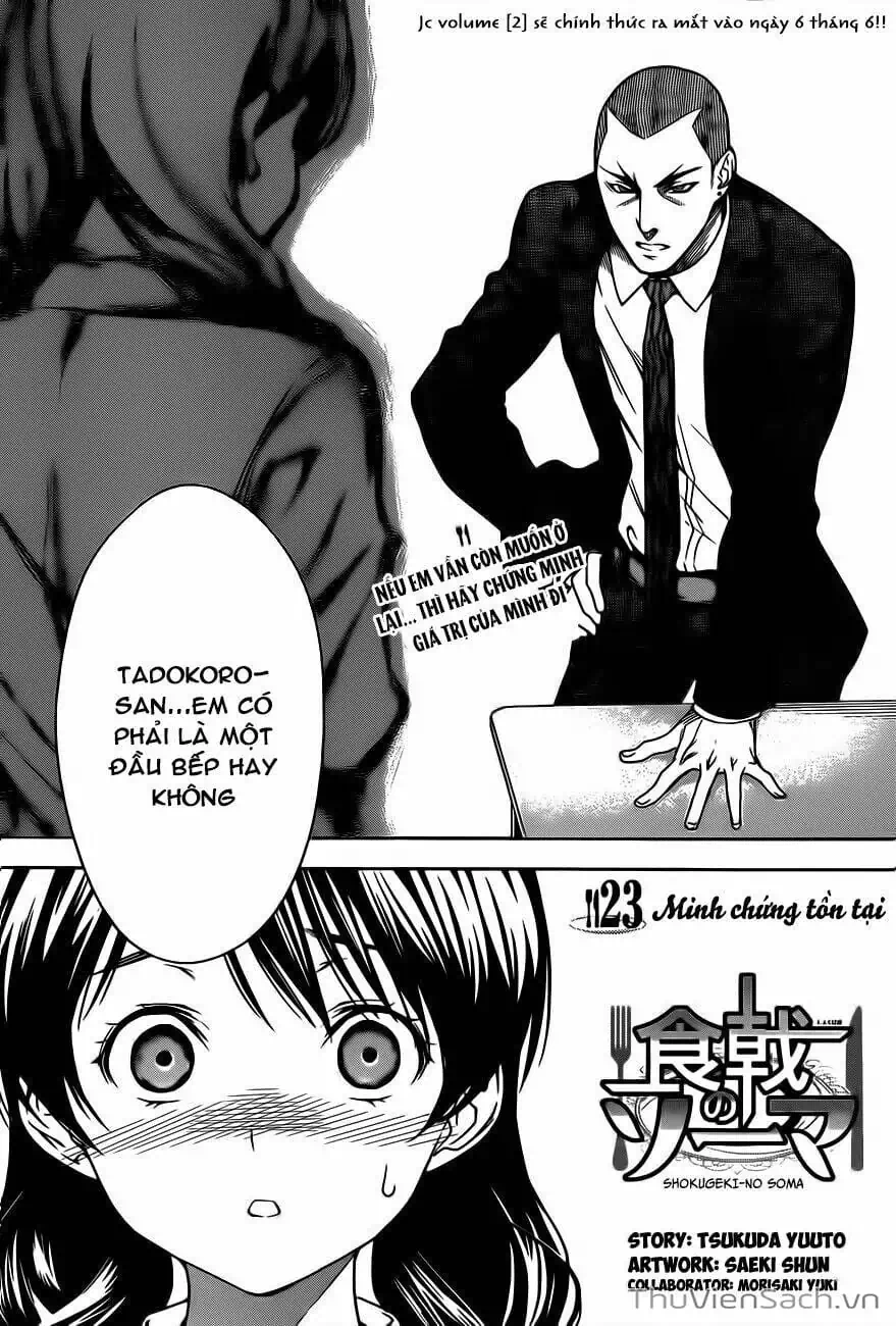 Truyện Tranh Vua Bếp Soma - Cuộc Chiến Ẩm Thực trang 7