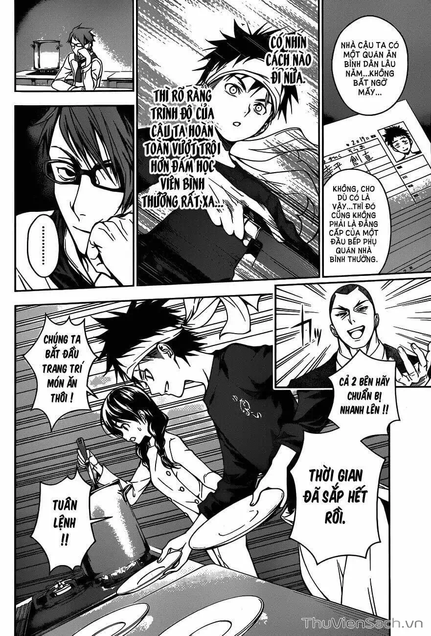 Truyện Tranh Vua Bếp Soma - Cuộc Chiến Ẩm Thực trang 7