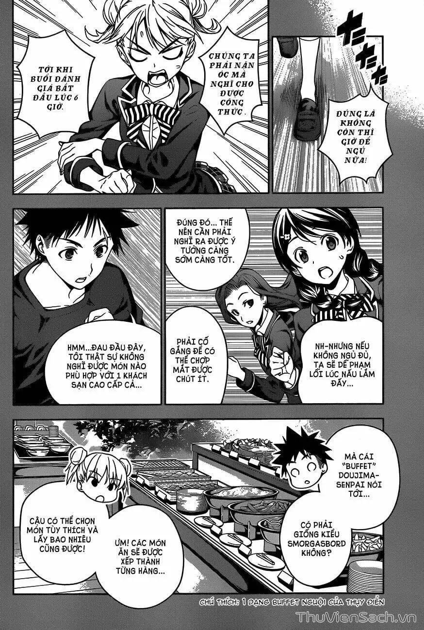 Truyện Tranh Vua Bếp Soma - Cuộc Chiến Ẩm Thực trang 7