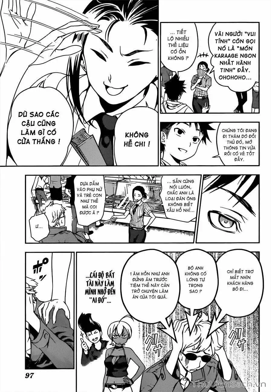 Truyện Tranh Vua Bếp Soma - Cuộc Chiến Ẩm Thực trang 7