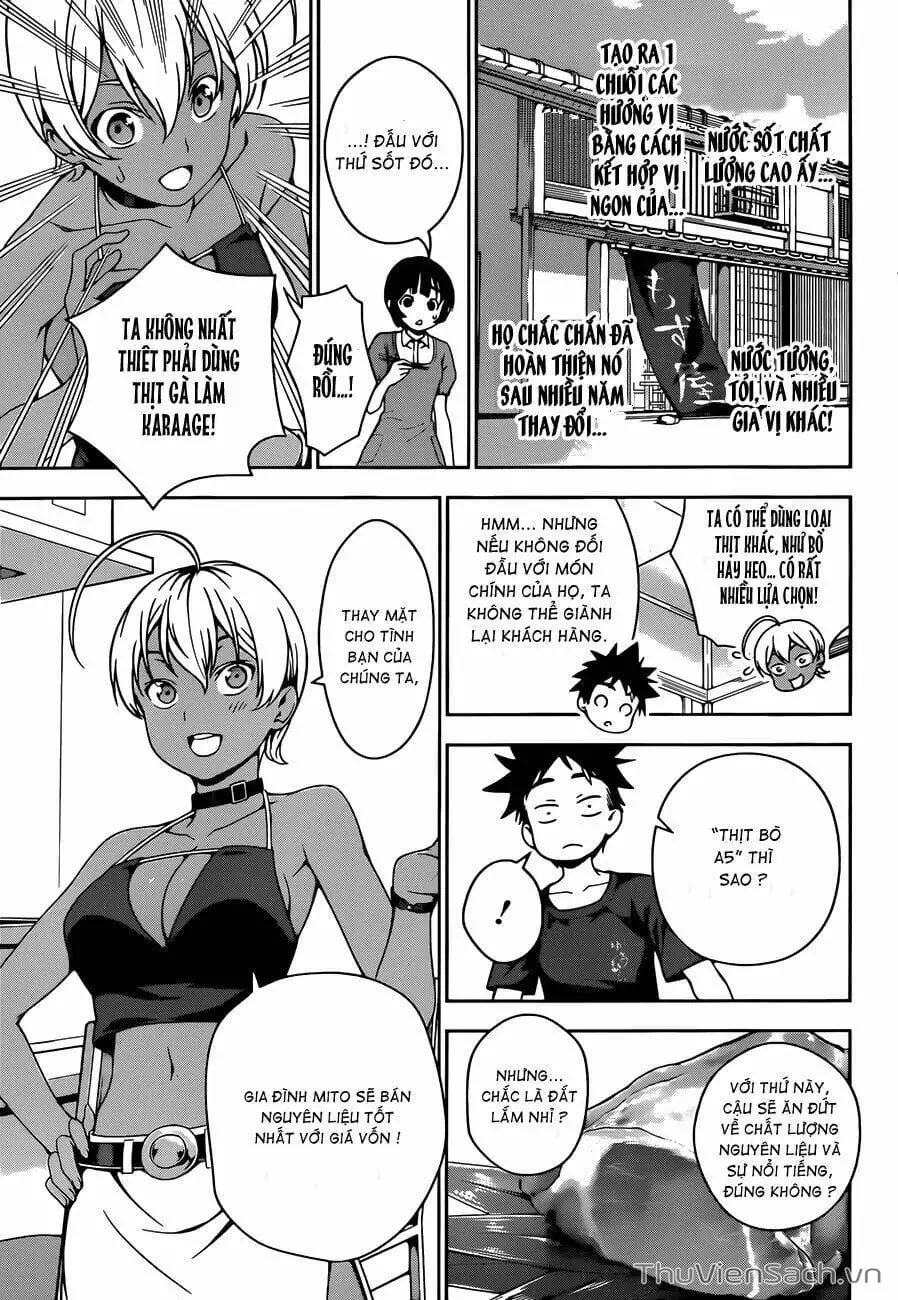 Truyện Tranh Vua Bếp Soma - Cuộc Chiến Ẩm Thực trang 7