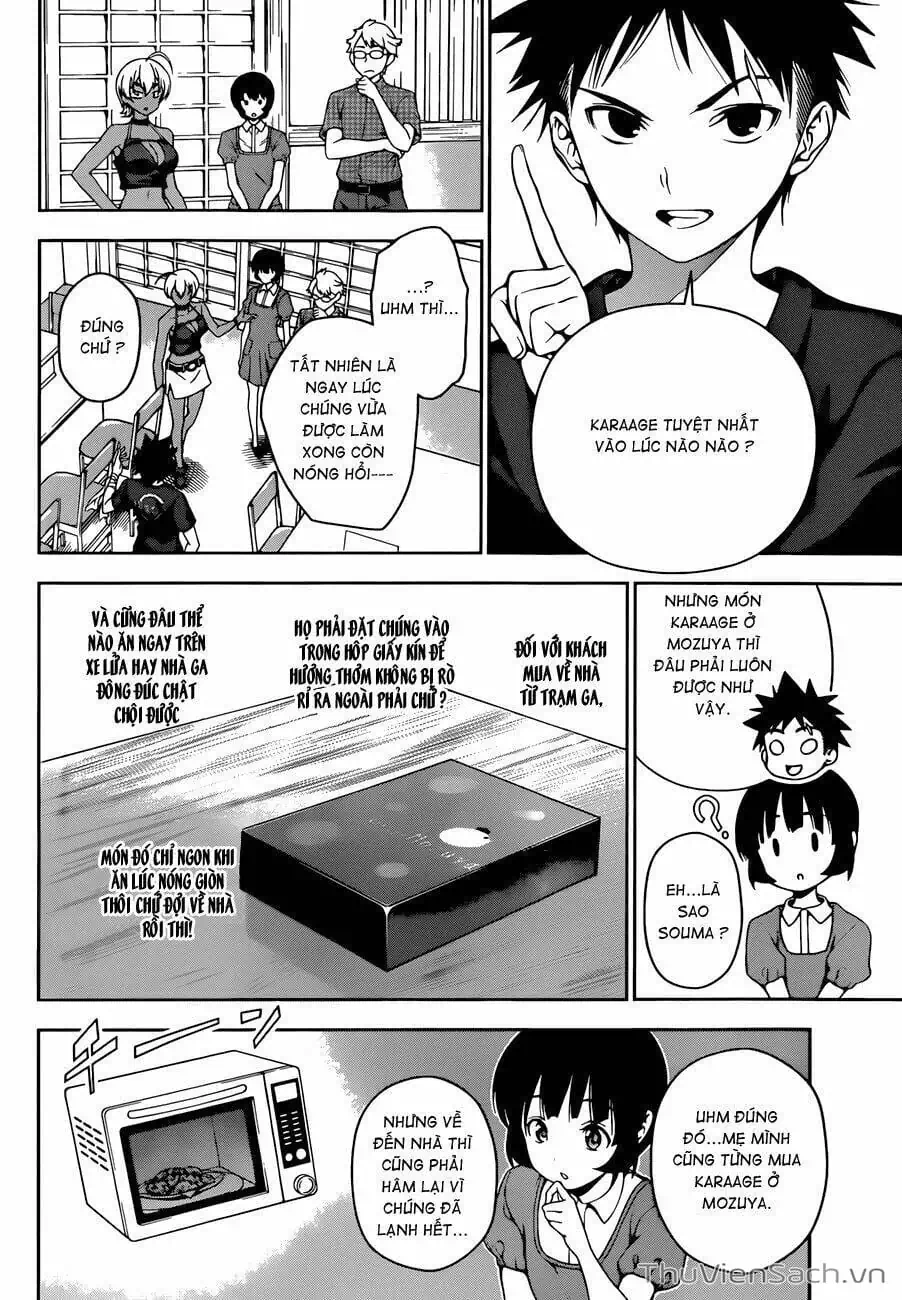Truyện Tranh Vua Bếp Soma - Cuộc Chiến Ẩm Thực trang 7