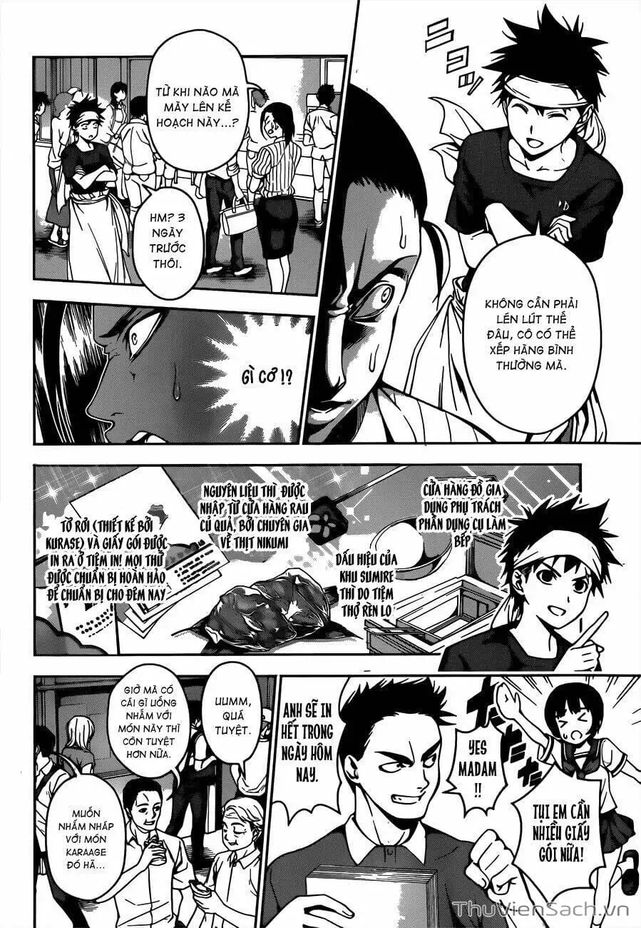 Truyện Tranh Vua Bếp Soma - Cuộc Chiến Ẩm Thực trang 7