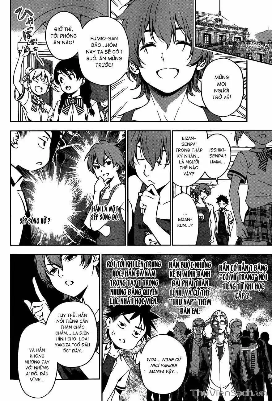 Truyện Tranh Vua Bếp Soma - Cuộc Chiến Ẩm Thực trang 7