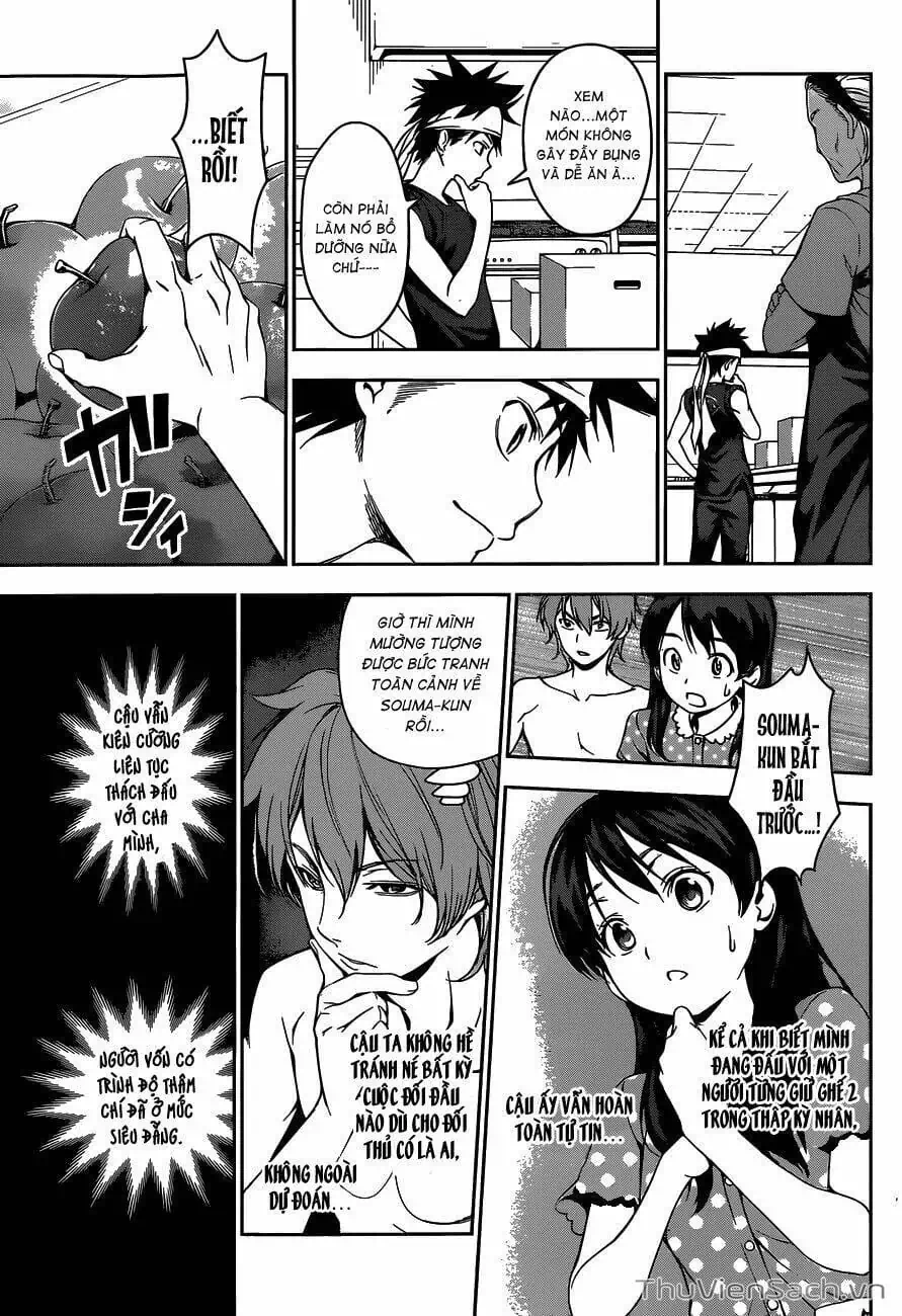 Truyện Tranh Vua Bếp Soma - Cuộc Chiến Ẩm Thực trang 7