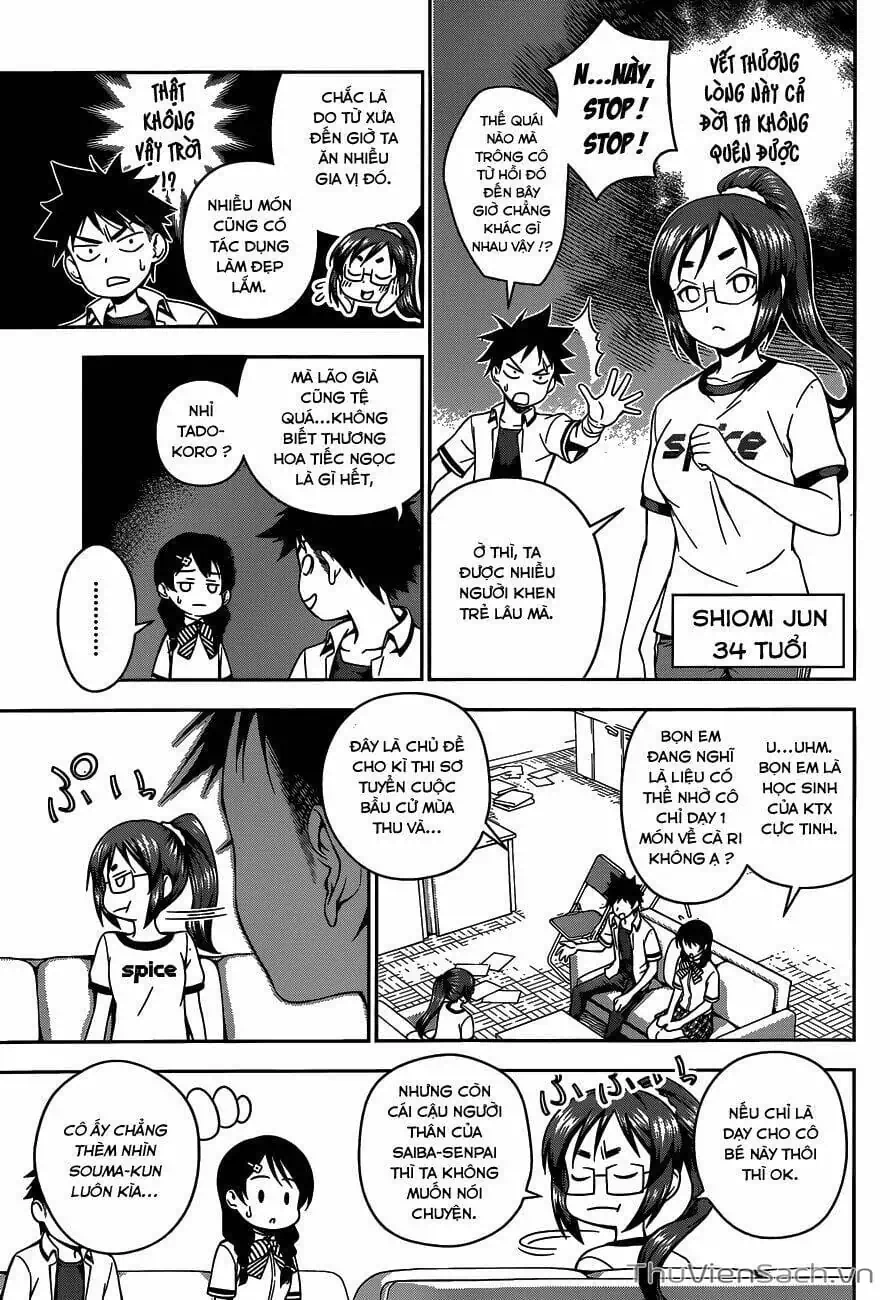 Truyện Tranh Vua Bếp Soma - Cuộc Chiến Ẩm Thực trang 7