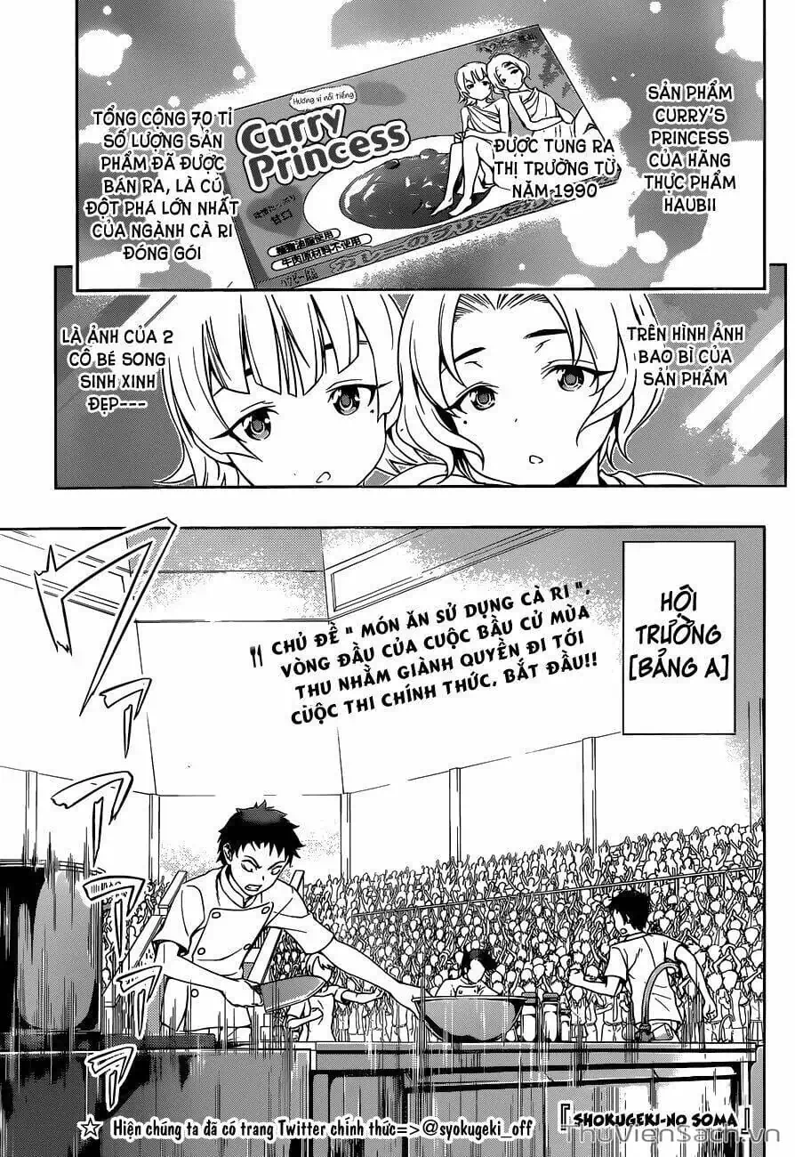 Truyện Tranh Vua Bếp Soma - Cuộc Chiến Ẩm Thực trang 7