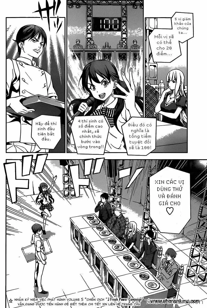 Truyện Tranh Vua Bếp Soma - Cuộc Chiến Ẩm Thực trang 7