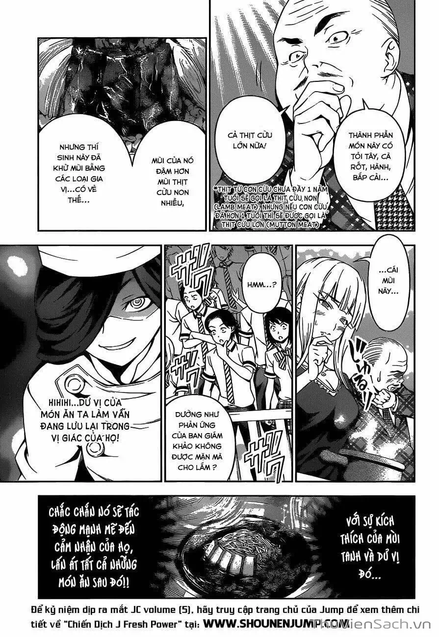 Truyện Tranh Vua Bếp Soma - Cuộc Chiến Ẩm Thực trang 7