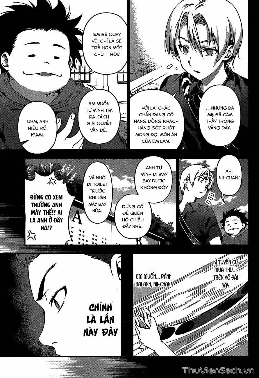 Truyện Tranh Vua Bếp Soma - Cuộc Chiến Ẩm Thực trang 7