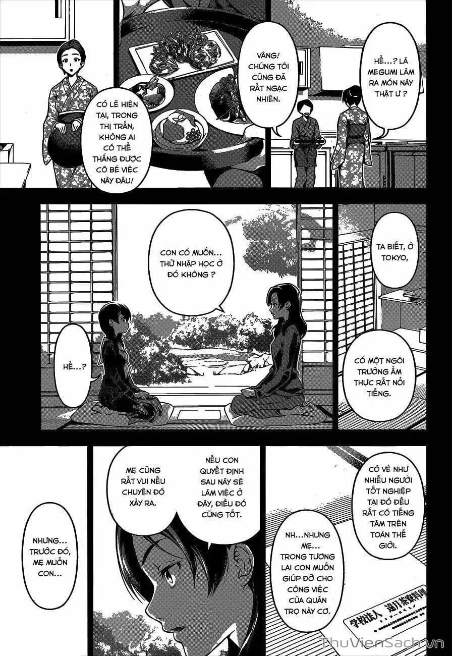 Truyện Tranh Vua Bếp Soma - Cuộc Chiến Ẩm Thực trang 7
