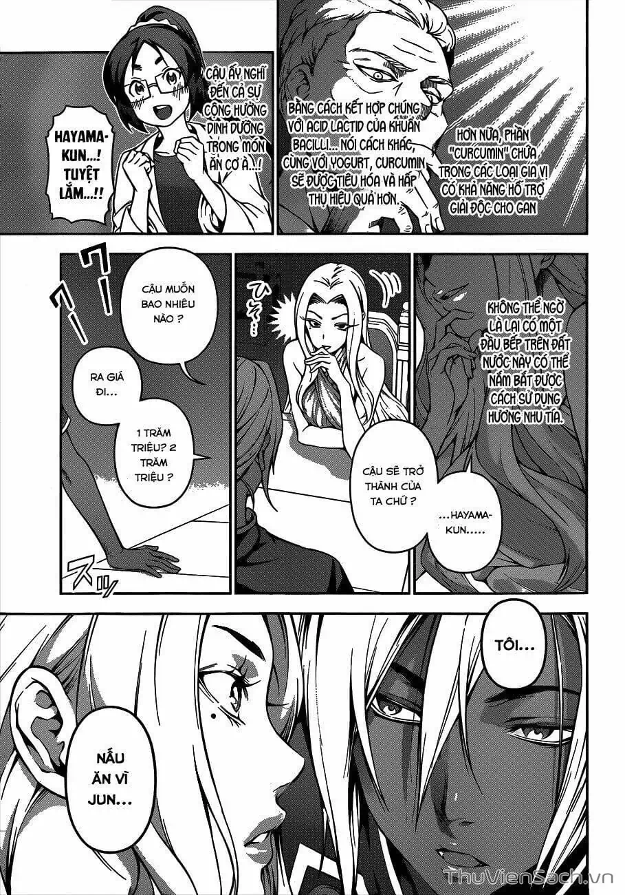 Truyện Tranh Vua Bếp Soma - Cuộc Chiến Ẩm Thực trang 7