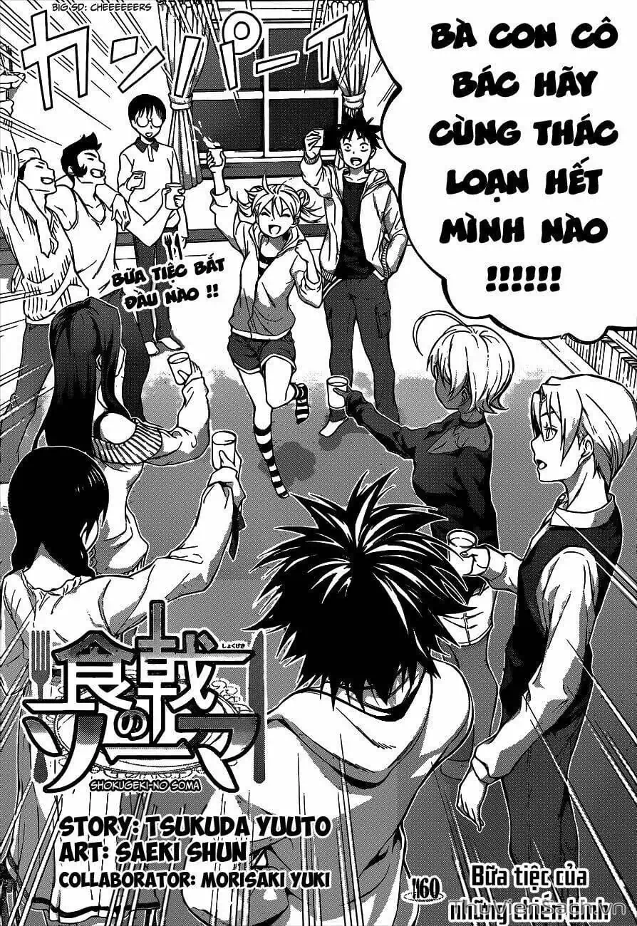 Truyện Tranh Vua Bếp Soma - Cuộc Chiến Ẩm Thực trang 7