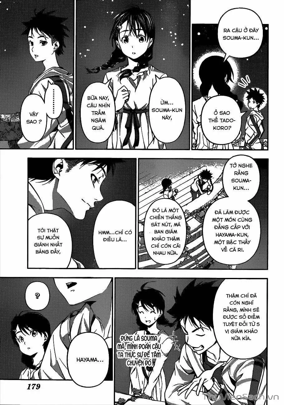 Truyện Tranh Vua Bếp Soma - Cuộc Chiến Ẩm Thực trang 7