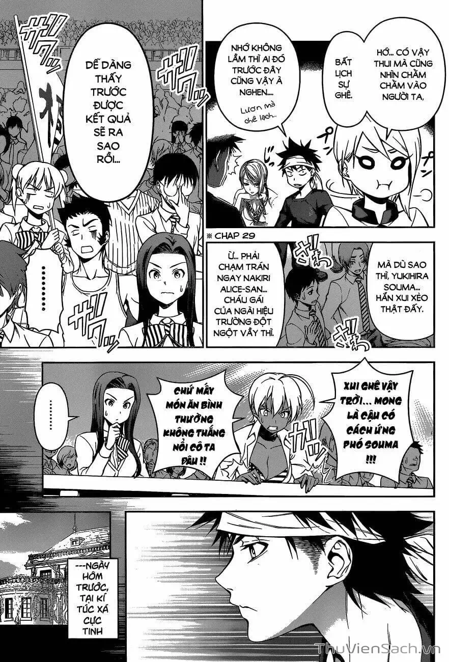 Truyện Tranh Vua Bếp Soma - Cuộc Chiến Ẩm Thực trang 7
