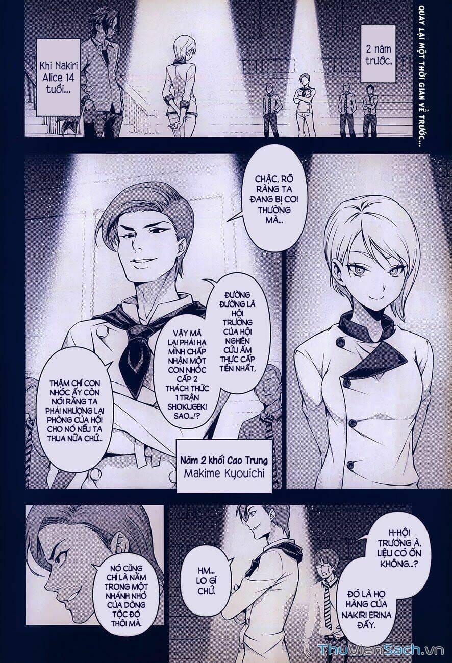 Truyện Tranh Vua Bếp Soma - Cuộc Chiến Ẩm Thực trang 7