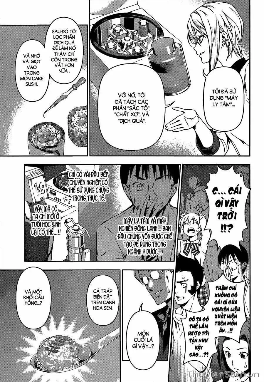 Truyện Tranh Vua Bếp Soma - Cuộc Chiến Ẩm Thực trang 7