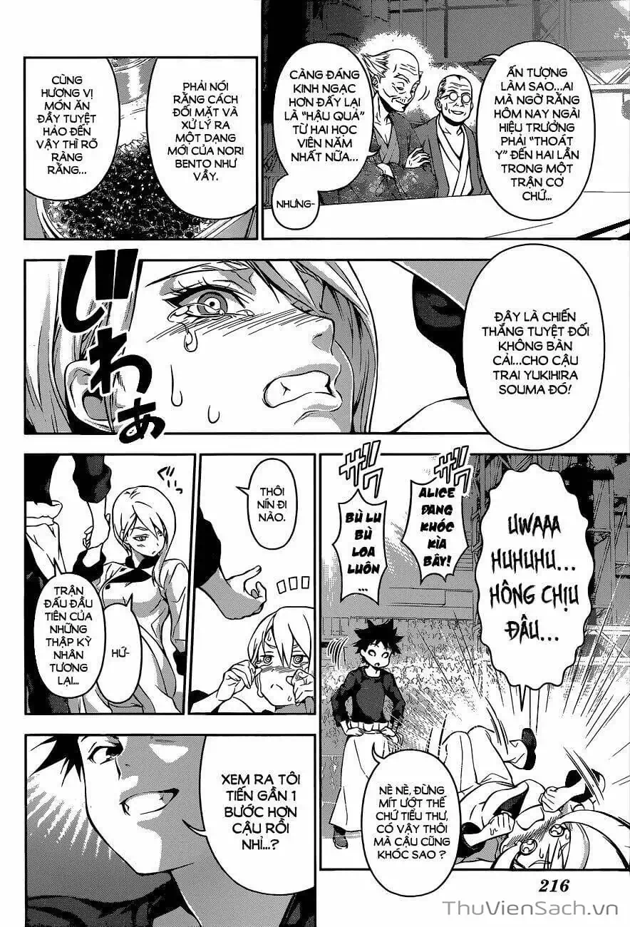 Truyện Tranh Vua Bếp Soma - Cuộc Chiến Ẩm Thực trang 7