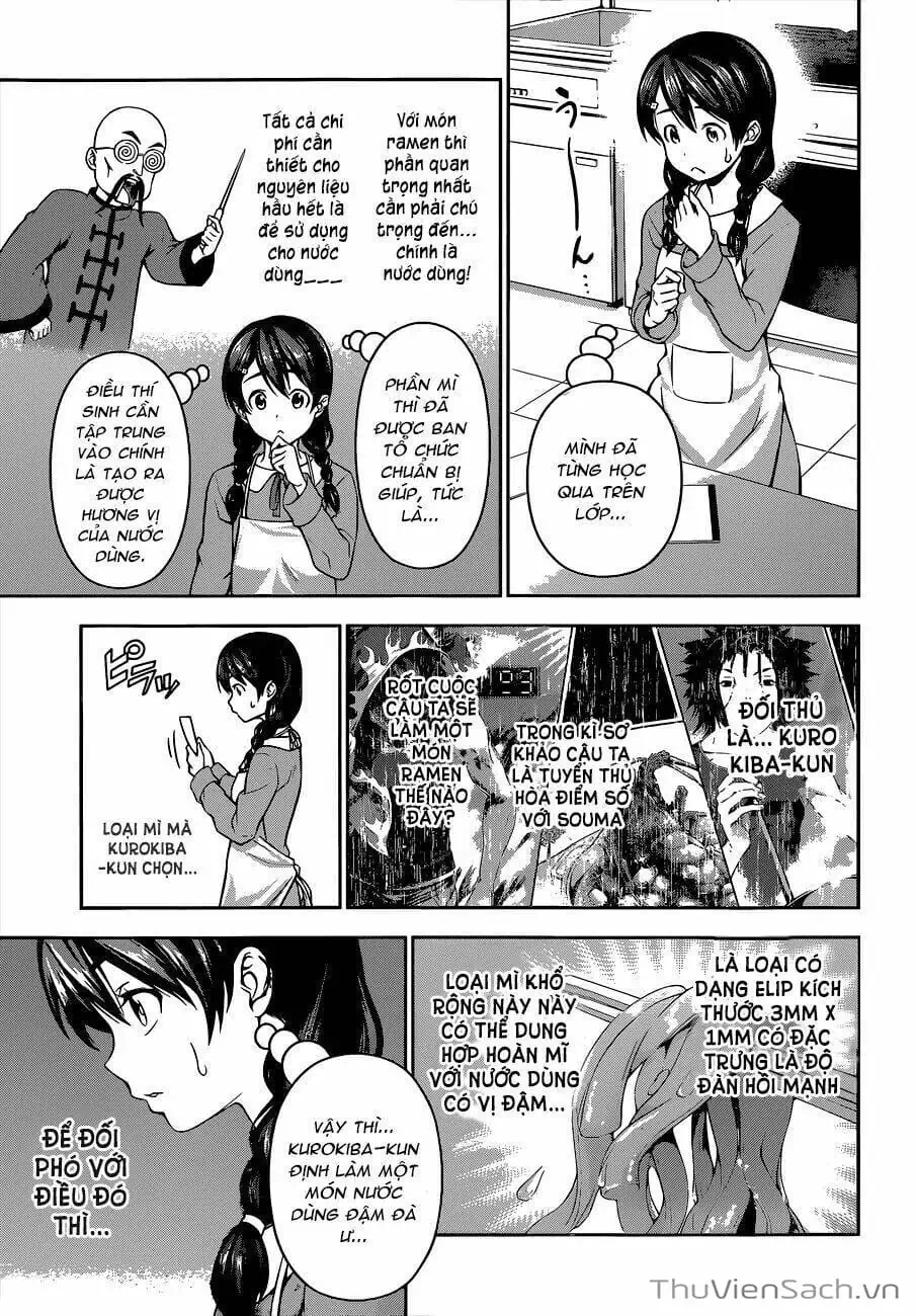 Truyện Tranh Vua Bếp Soma - Cuộc Chiến Ẩm Thực trang 7