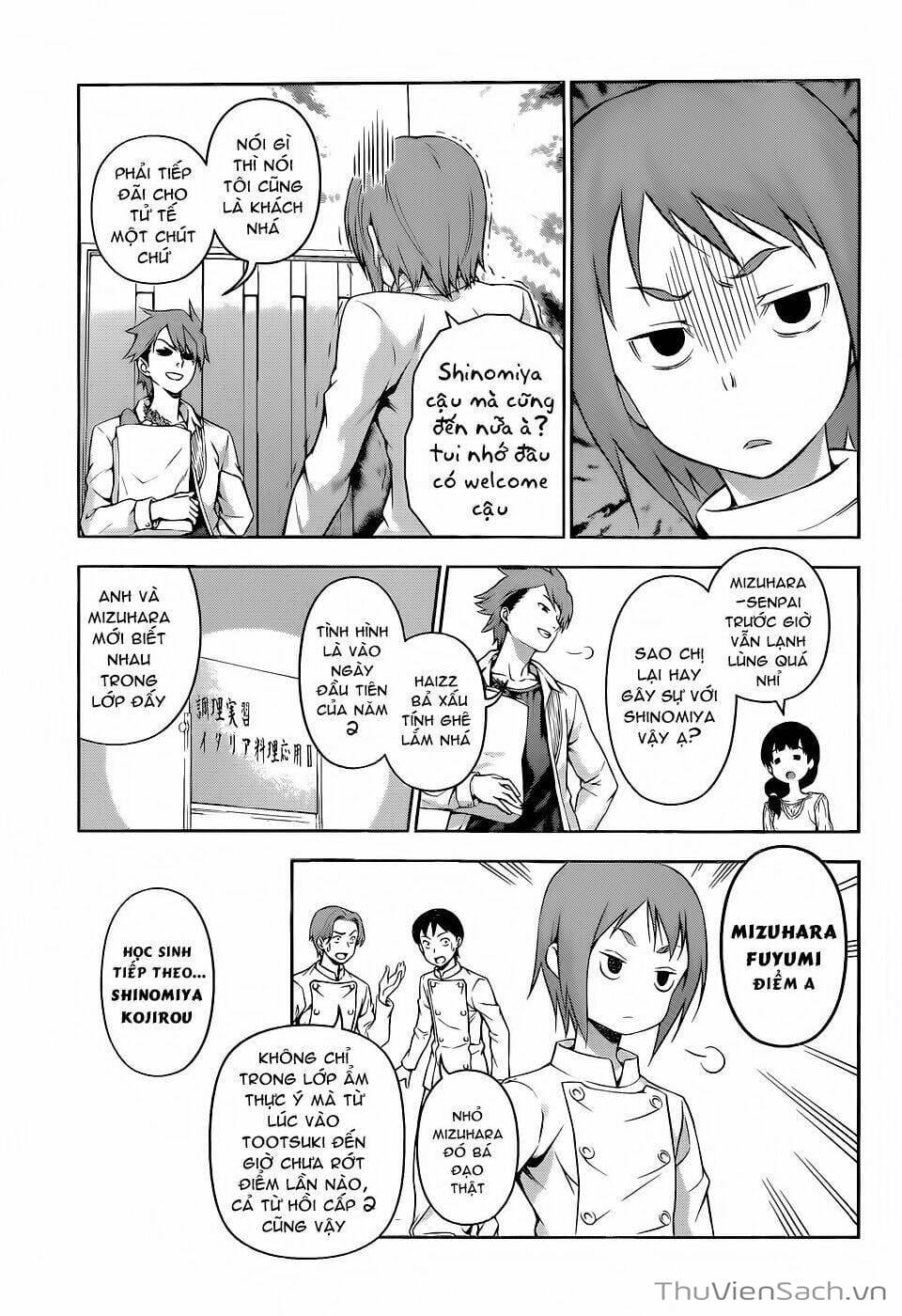 Truyện Tranh Vua Bếp Soma - Cuộc Chiến Ẩm Thực trang 7