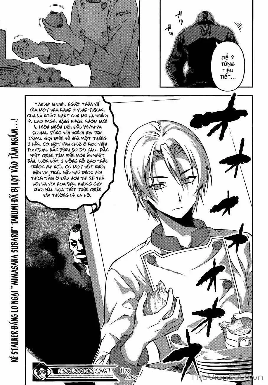 Truyện Tranh Vua Bếp Soma - Cuộc Chiến Ẩm Thực trang 7